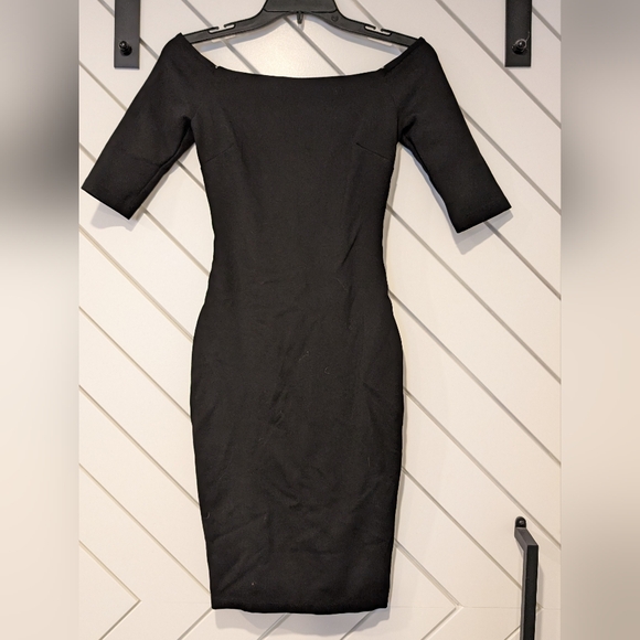 Lulus Dresses & Skirts - Lulu's Black Cocktail Mini Dress - Sheath Boatneck